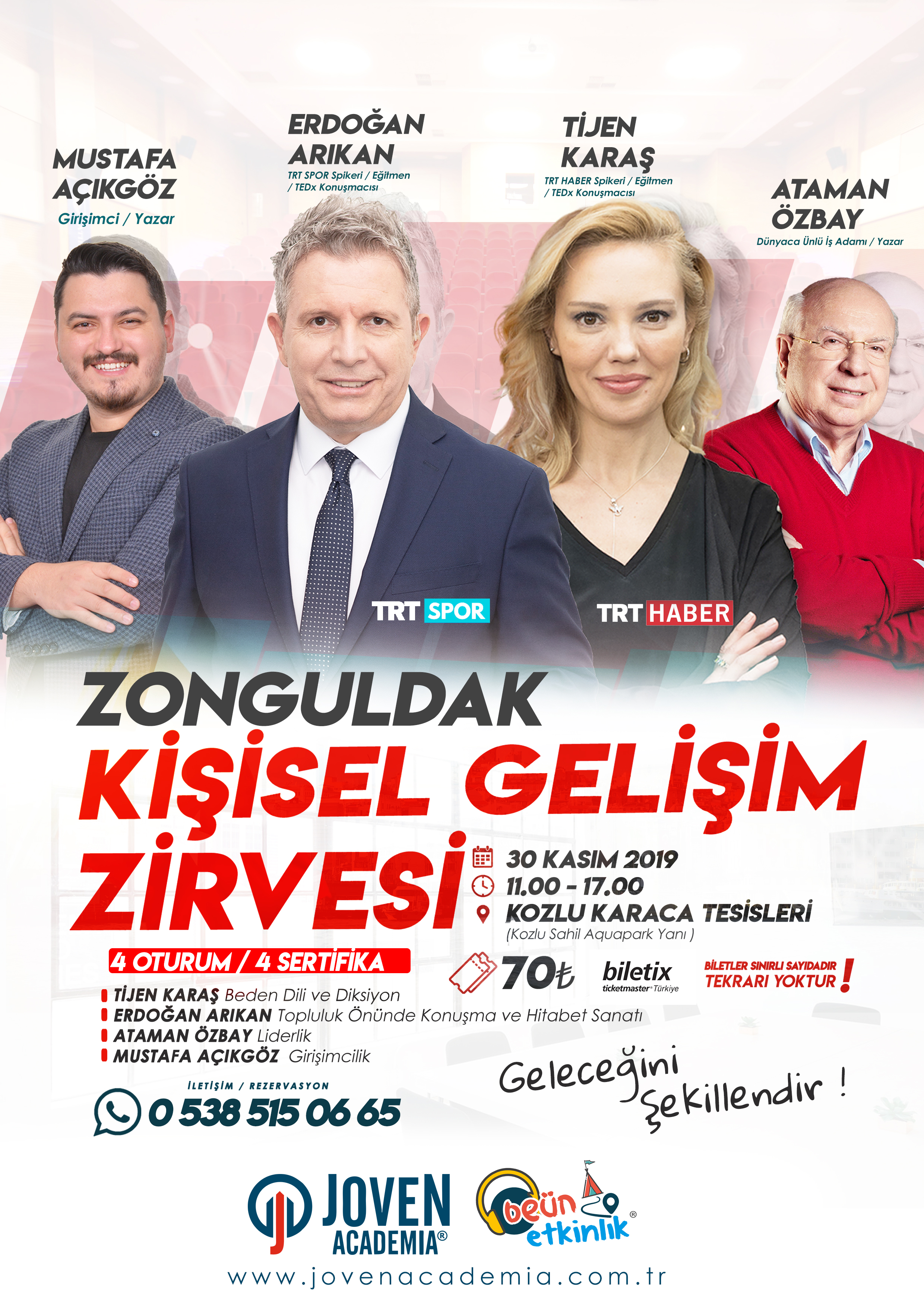 Zonguldak Kişisel Gelişim Zirvesi ( 30 Kasım 2019 )