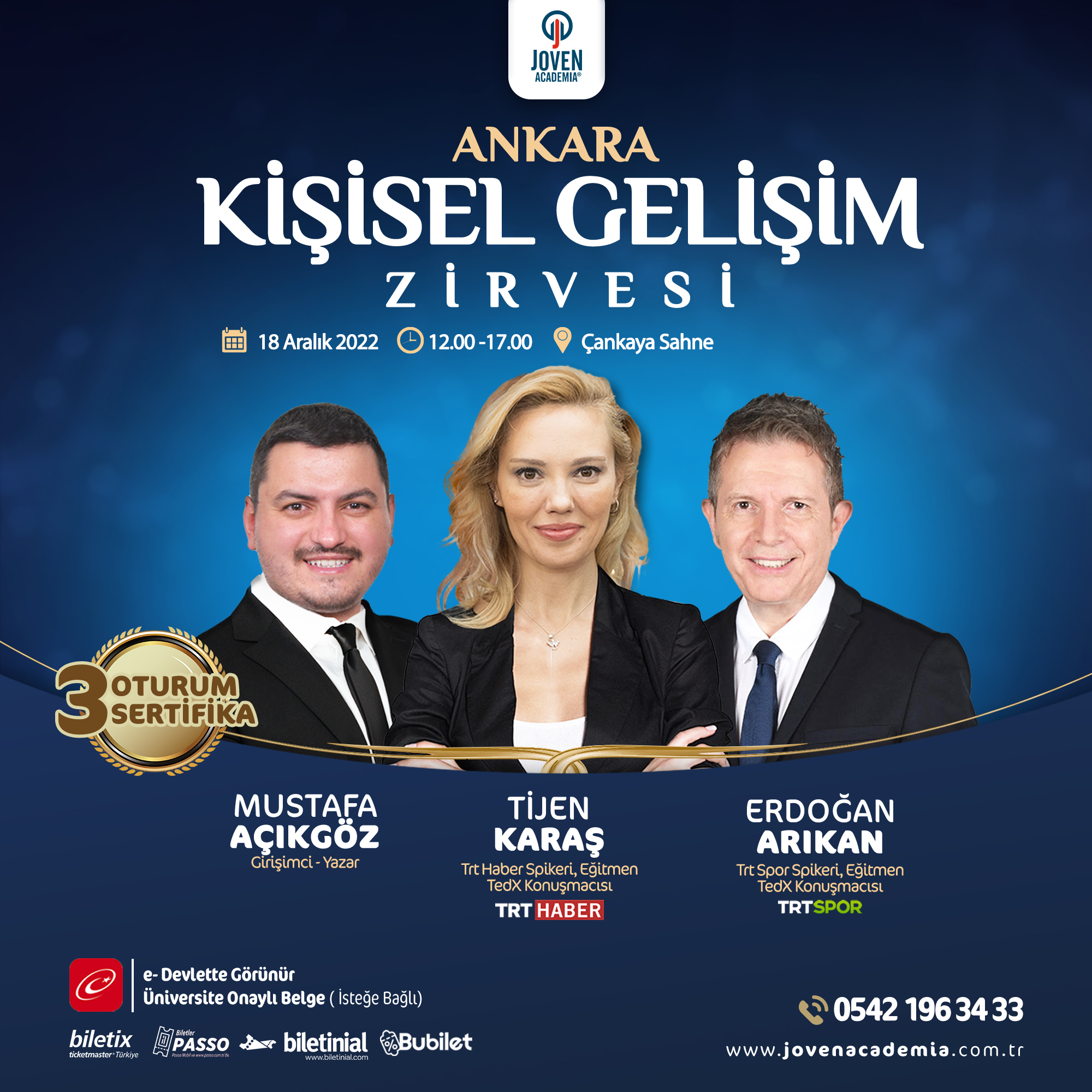 Ankara Kişisel Gelişim Zirvesi (18 Aralık 2022)